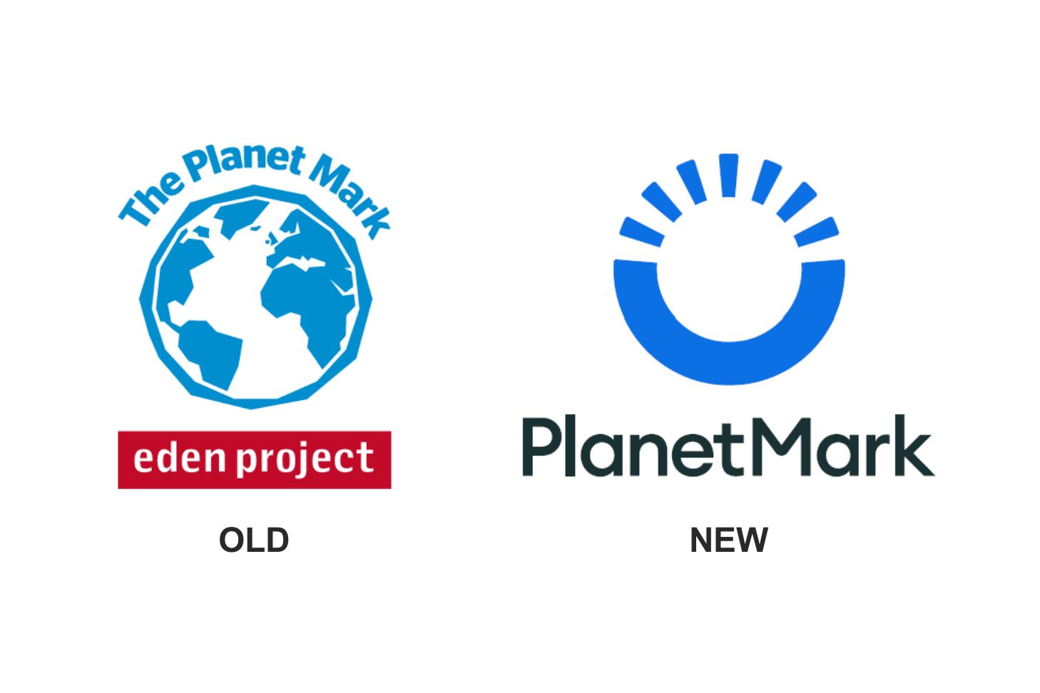 Planet Mark logo rebrand
