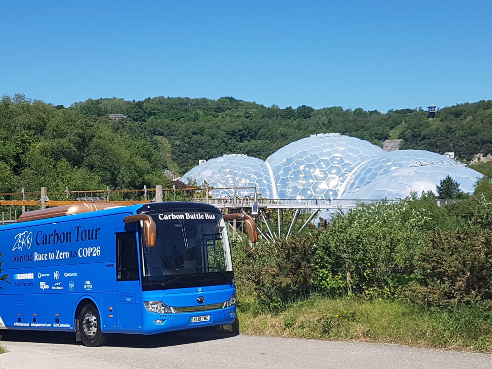 PlanetMark Carbon Tour bus